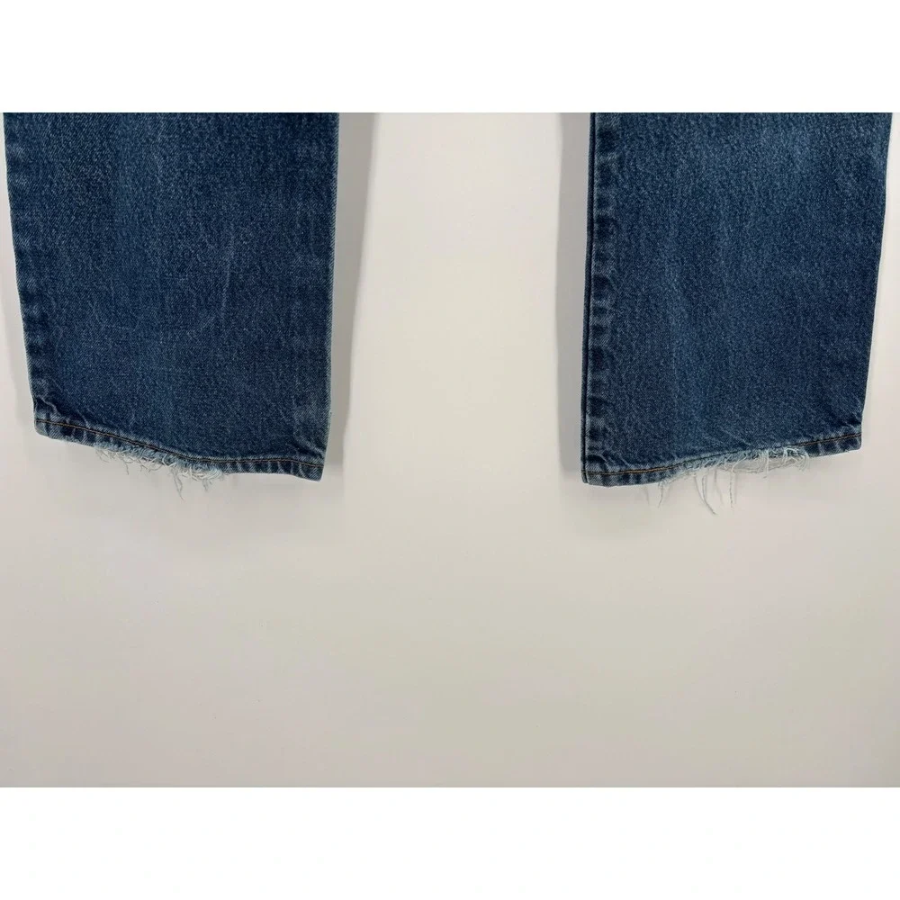 Levis 517 Y2K Era 2000 Mens Bootcut Jeans 34x30 Distressed Faded Western Denim